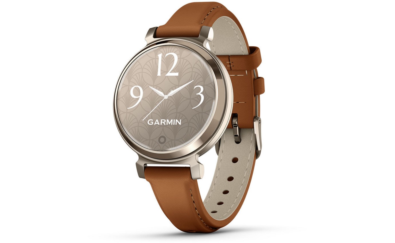 Garmin Lily&reg; 2 Smartwatch (Cream Gold/Tan) 0100283902