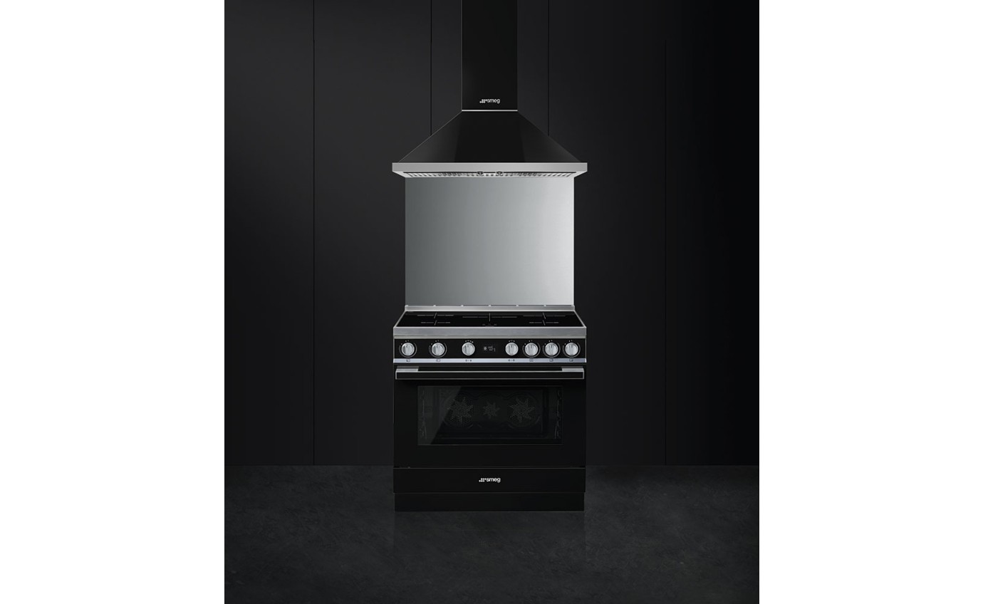 Smeg 90cm Portofino Freestanding Cooker (Black) CPF9IPBL