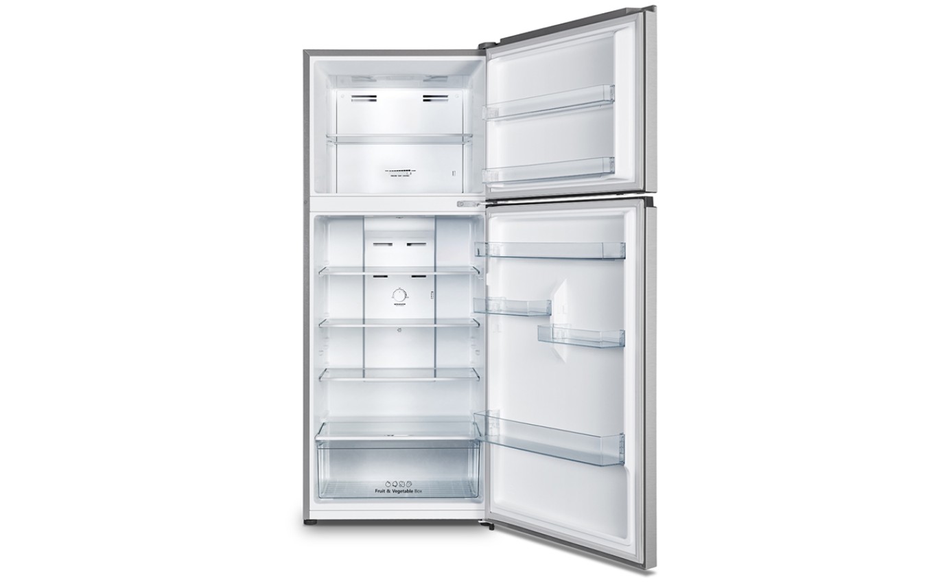 Hisense 424L Top Mount Fridge (Stainless Steel) HRTF424S
