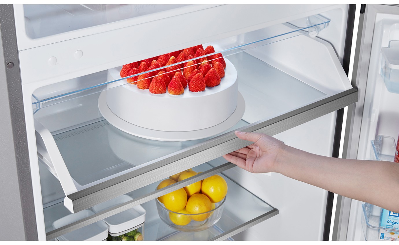 Hisense 496L Top Mount Fridge (Stainless Steel) HRTF496SW