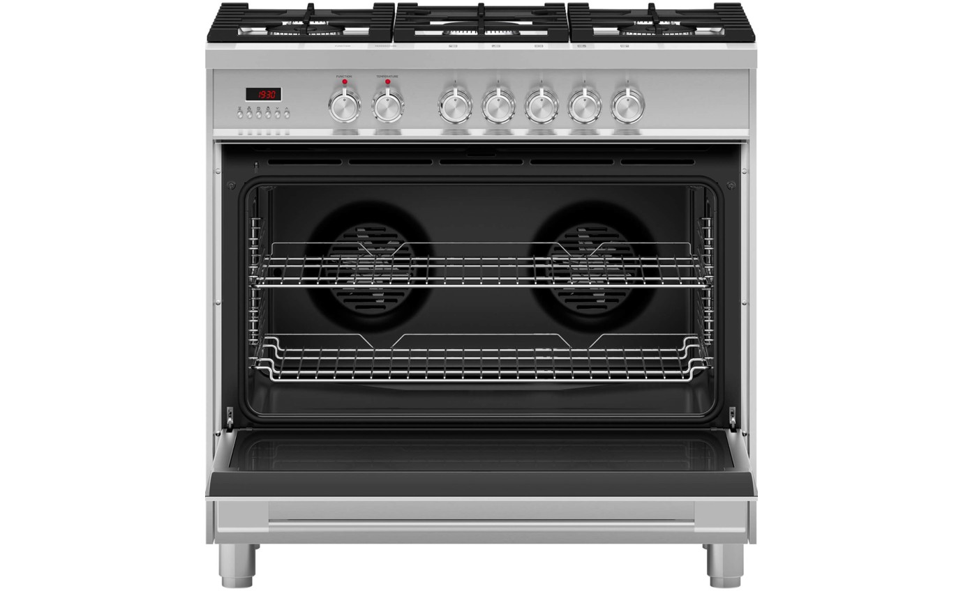 Fisher & Paykel 90cm Series 5 Classic 5 Burner Dual Fuel Cooker OR90SCG1X1