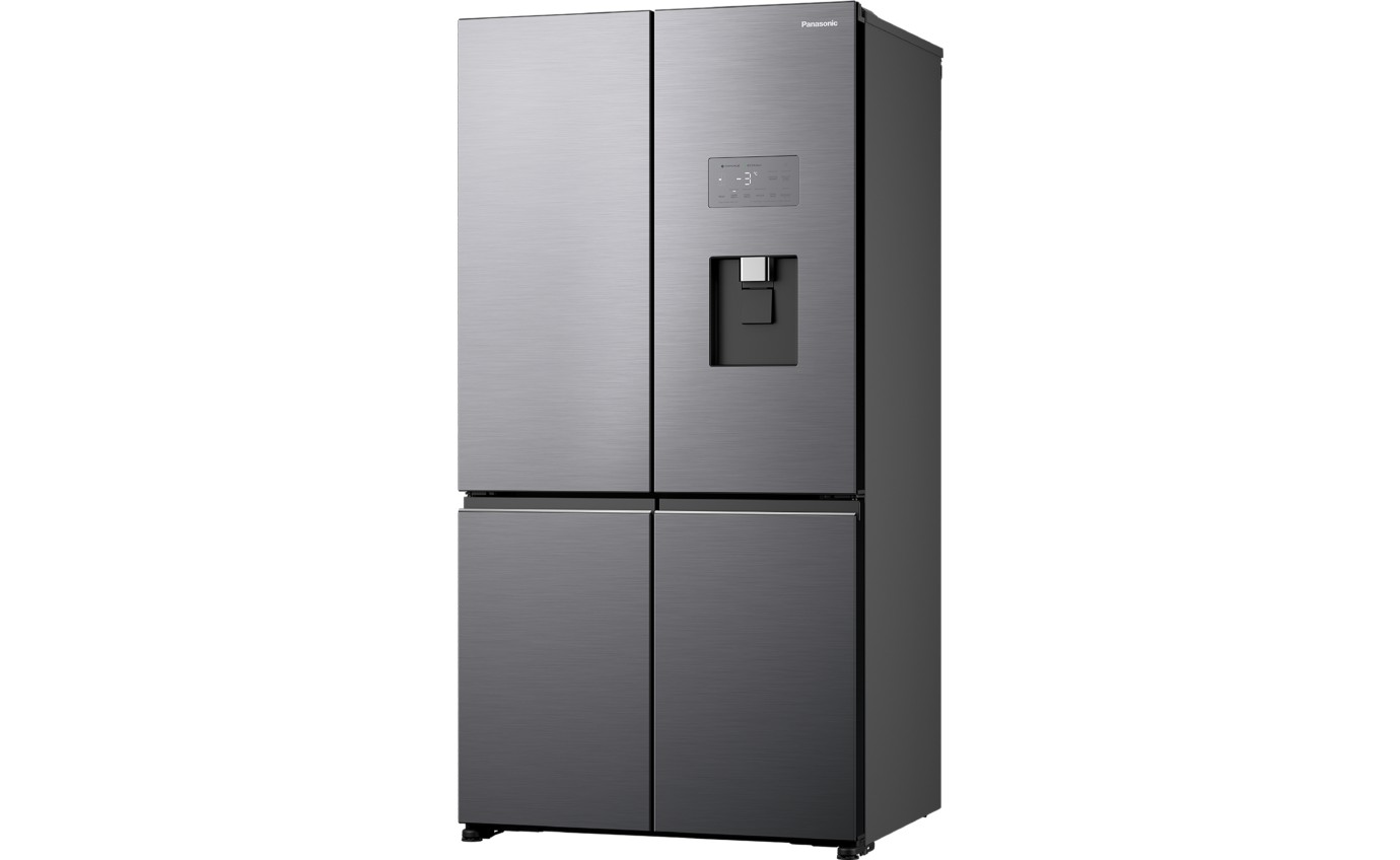 Panasonic 618L PRIME+ French Door Fridge (Matt Silver Hairlines Steel) NRXY680LVSA