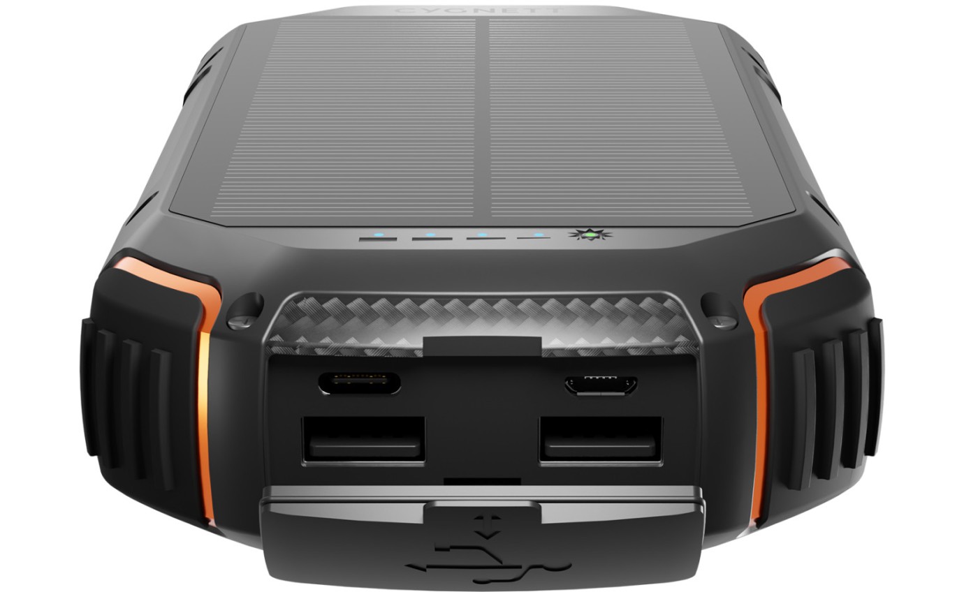 Cygnett 20K mAh Outback Solar Power Bank 11901299757