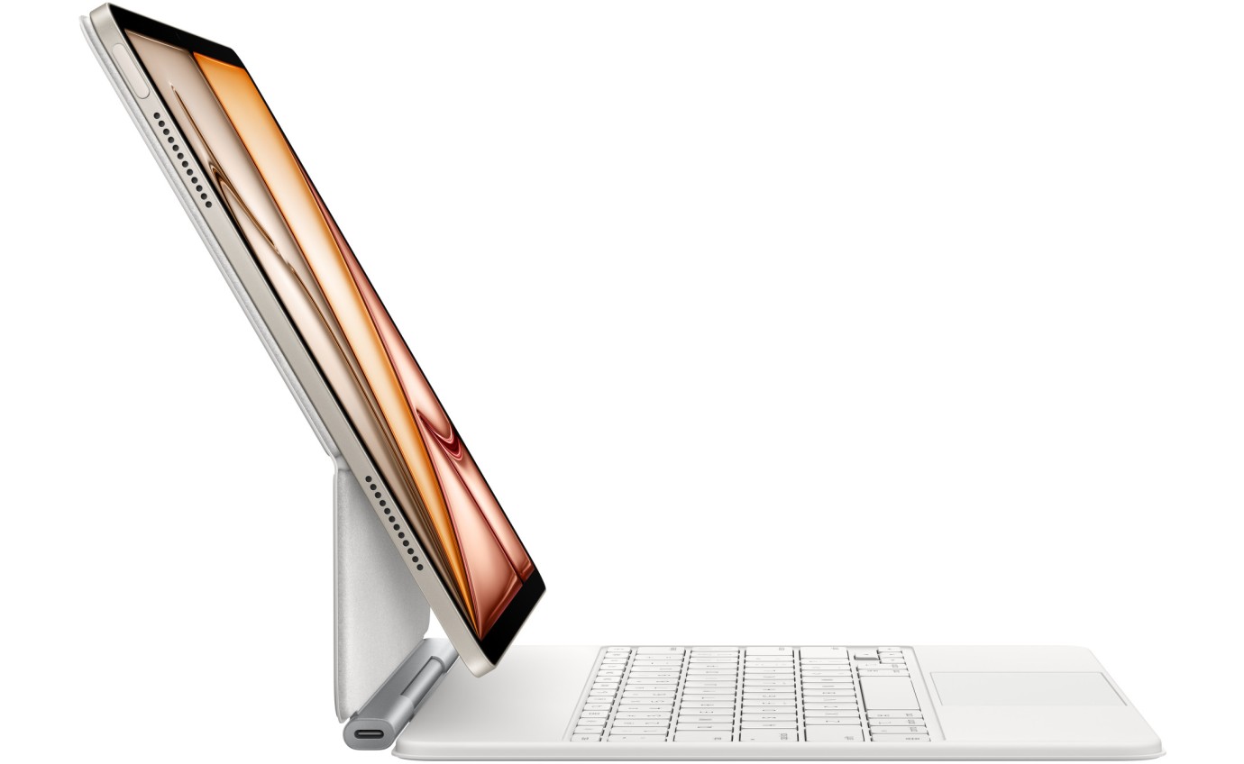 Apple Magic Keyboard for iPad Air 13-inch (M3) &mdash; White MDFW4ZAA