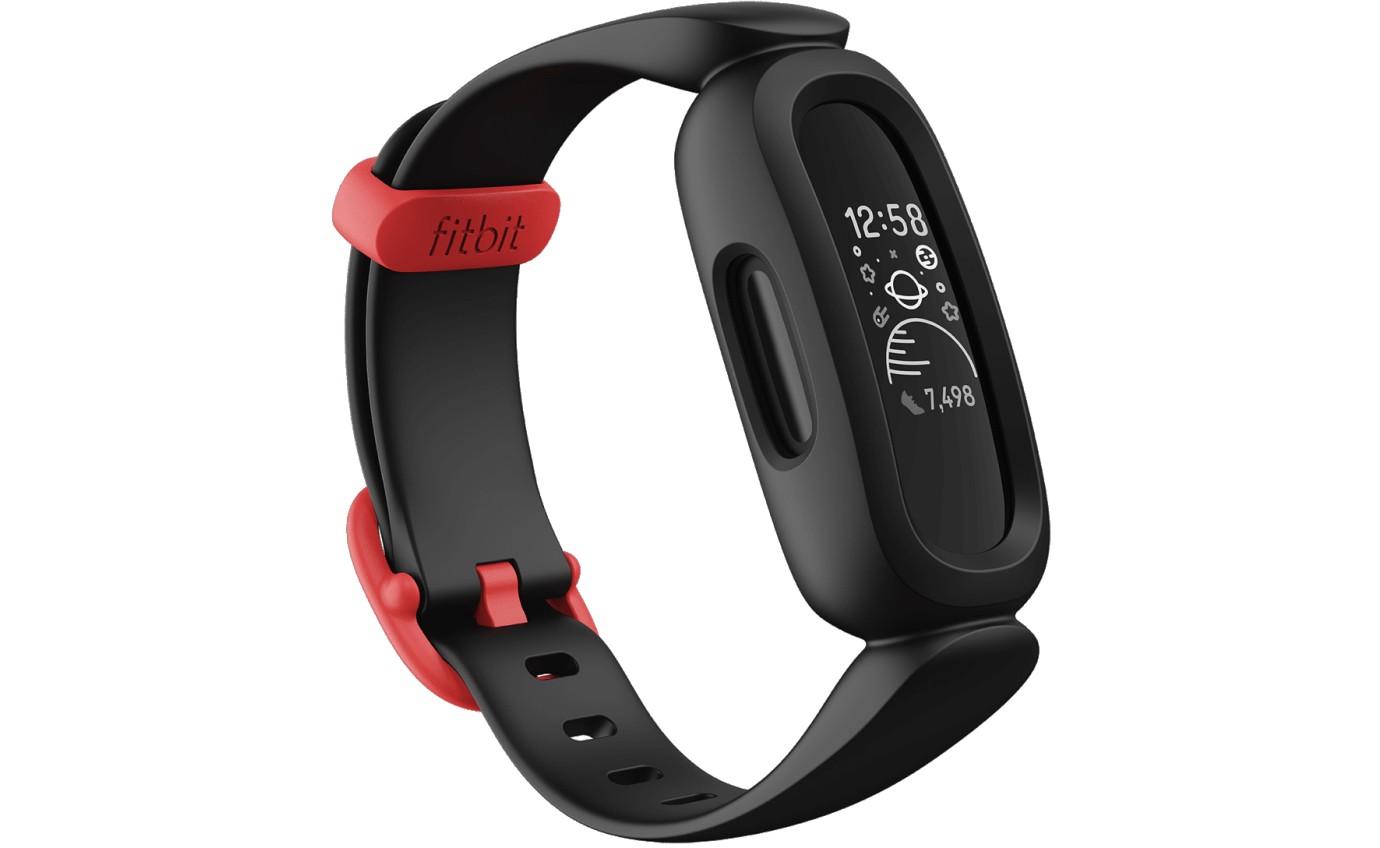 Fitbit Ace 3 Fitness Tracker (Black/Sport Red) FB419BKRDFRCJK