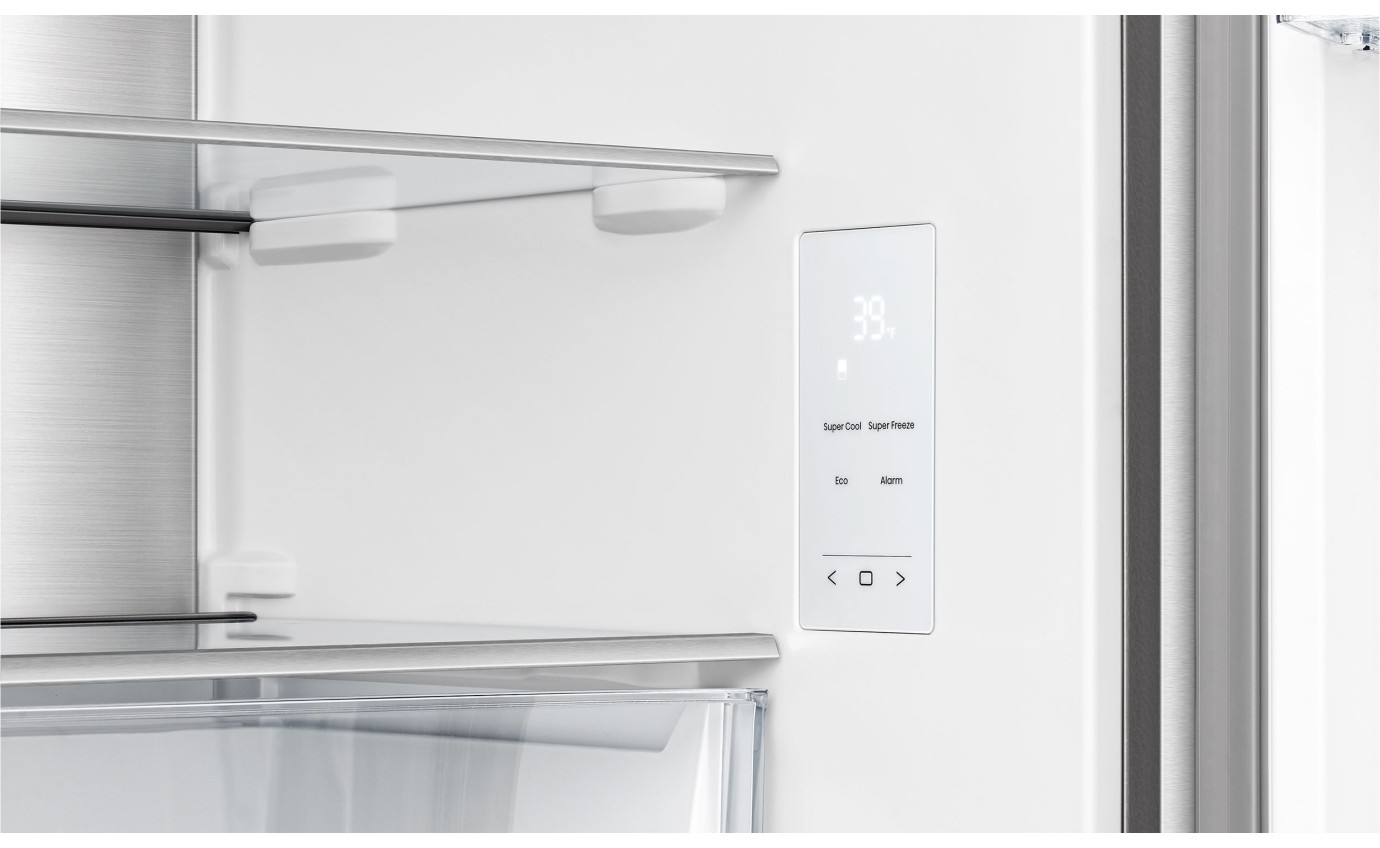 Hisense 503L Bottom Mount Fridge (Stainless Steel) HRBM503S