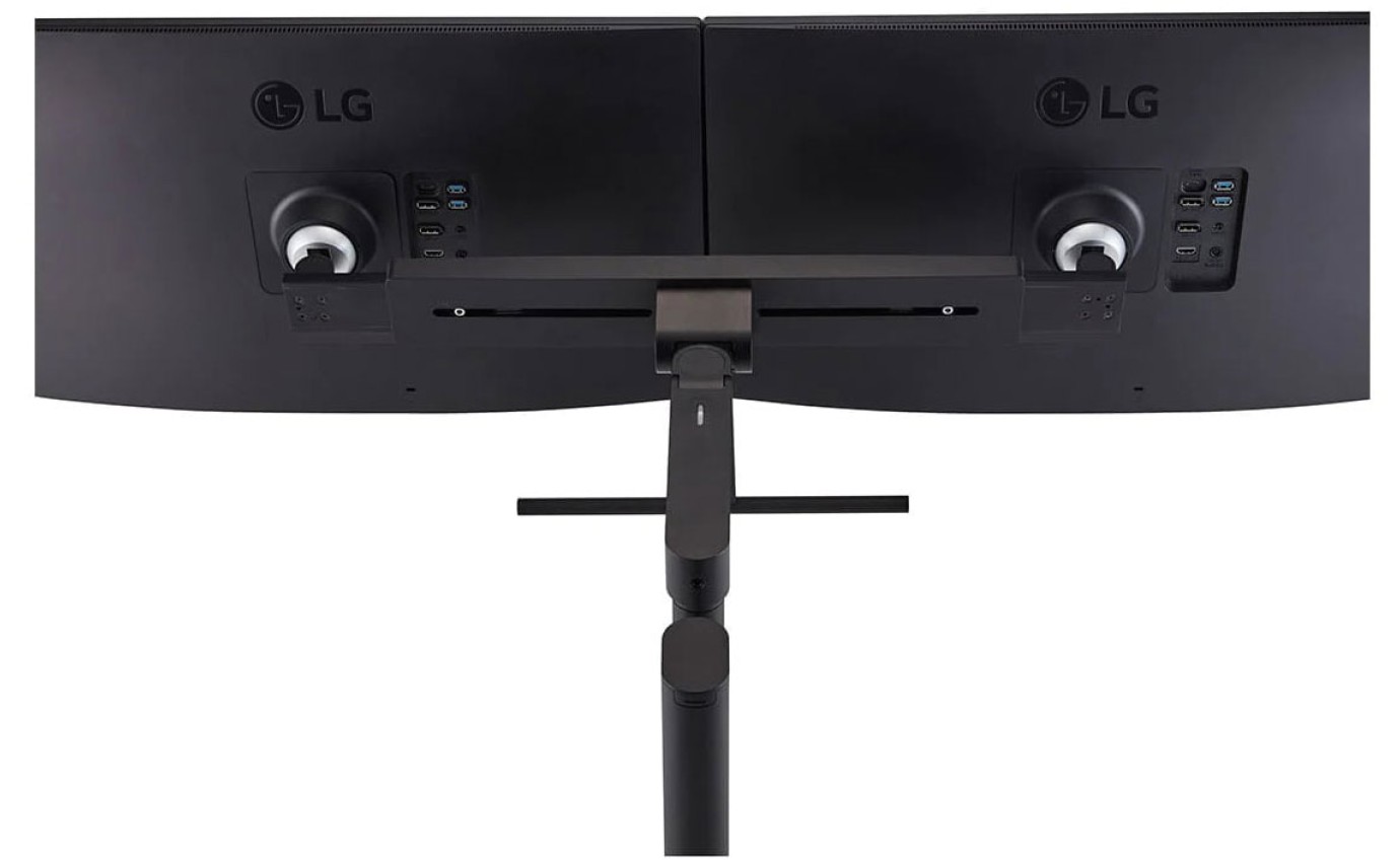 LG 27 inch Dual QHD Ergo Monitor with USB Type-C and Daisy Chain 27QP88D