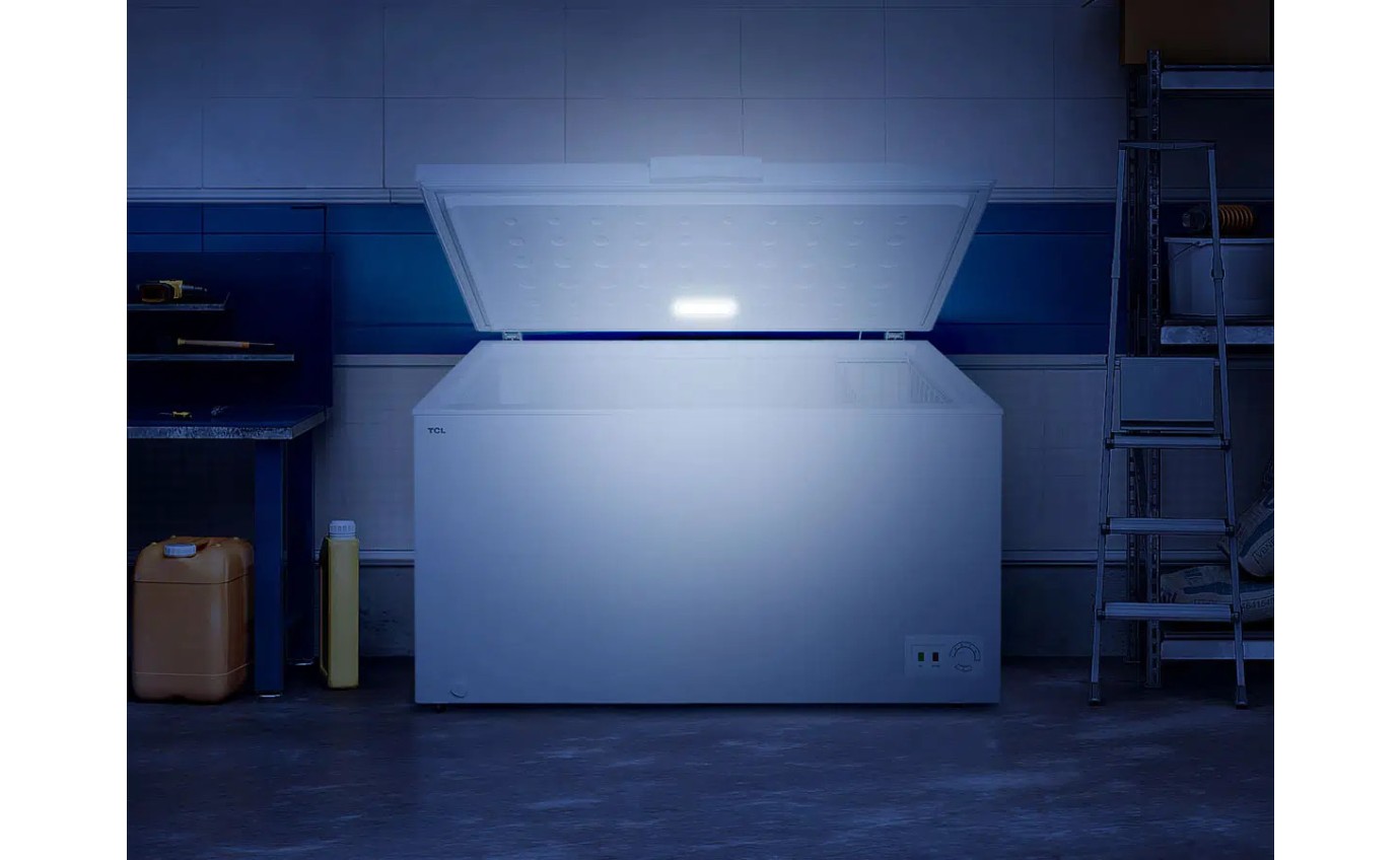 TCL 371L Hybrid Chest Freezer (White) F380CFW