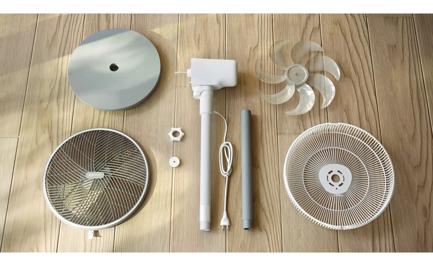 Philips 2000 Series Pedestal Fan (White) CX255000