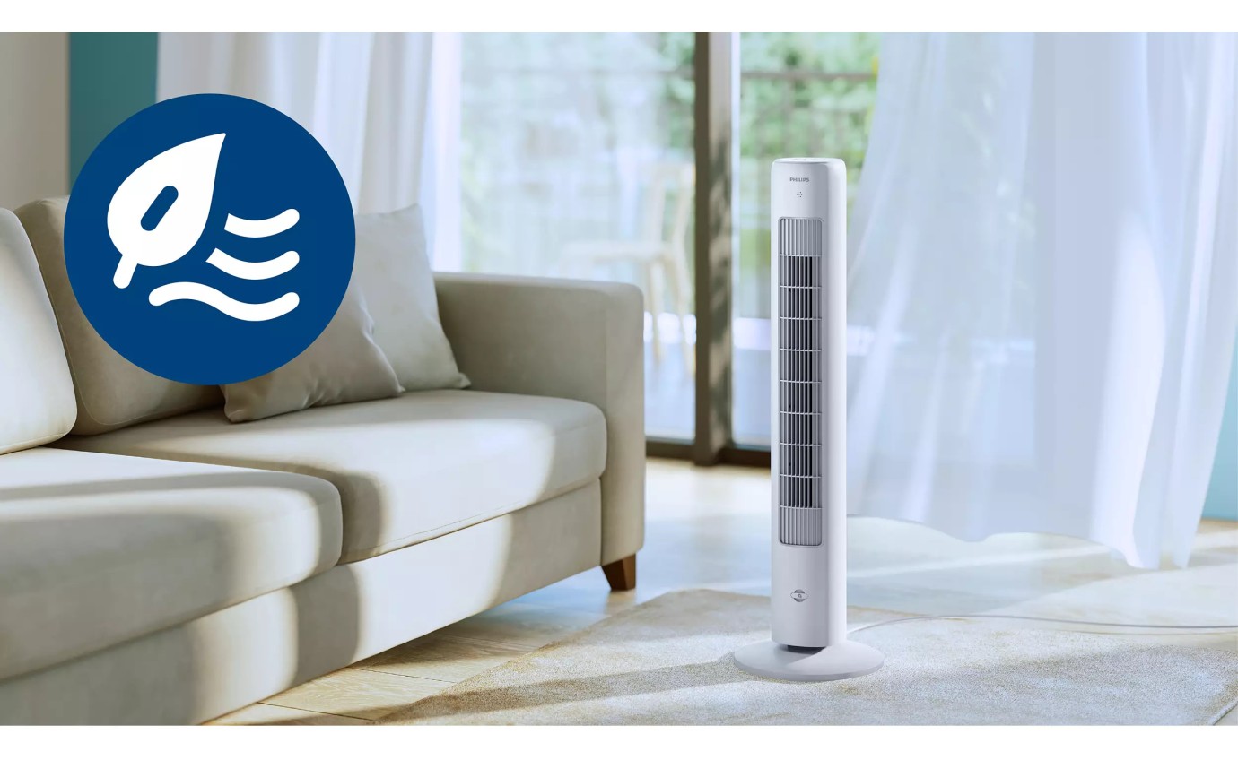Philips 5000 Series Tower Fan (White) CX553500