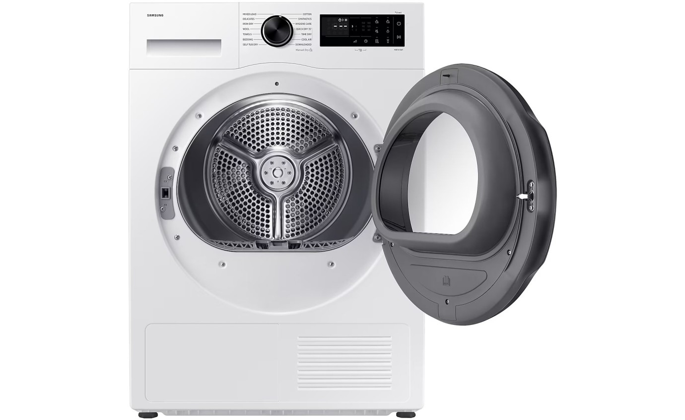 Samsung 9kg Smart Heat Pump Dryer (White) DV90DGC4A0AESA