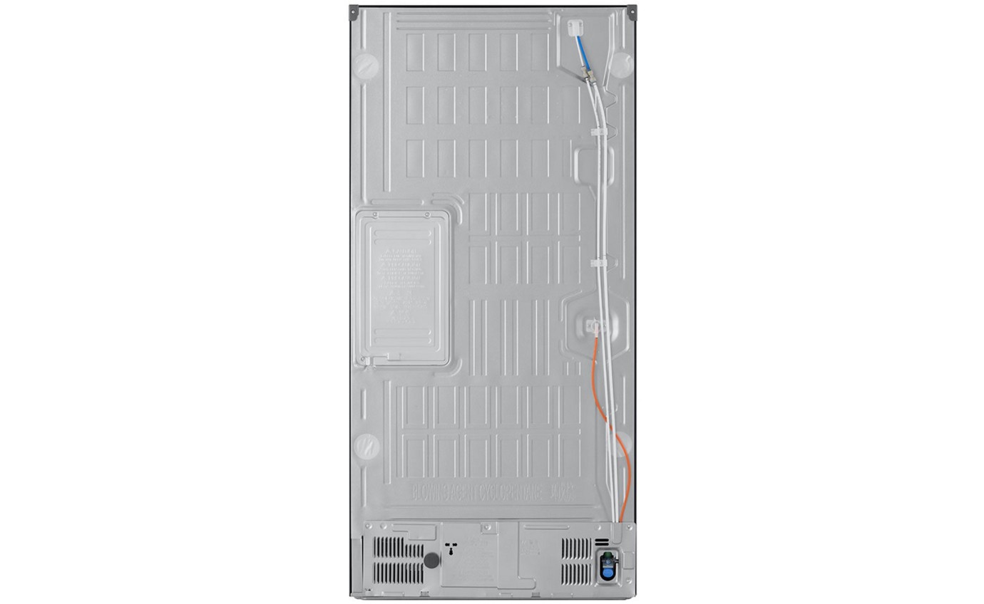 LG 508L InstaView Slim French Door Fridge (Matte Black) GFV500MBLC