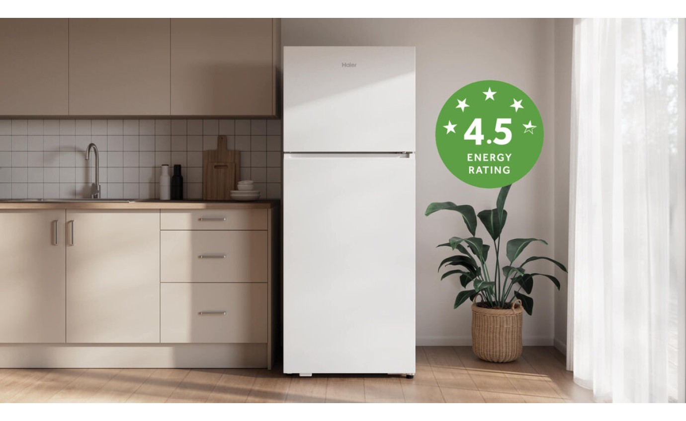 Haier 443L 300 Series Top Mount Refrigerator (White) HRF450TW