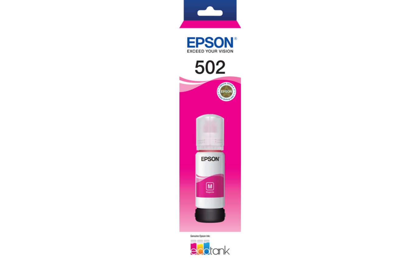 Epson 502 EcoTank Ink Bottle (Magenta) T03K392