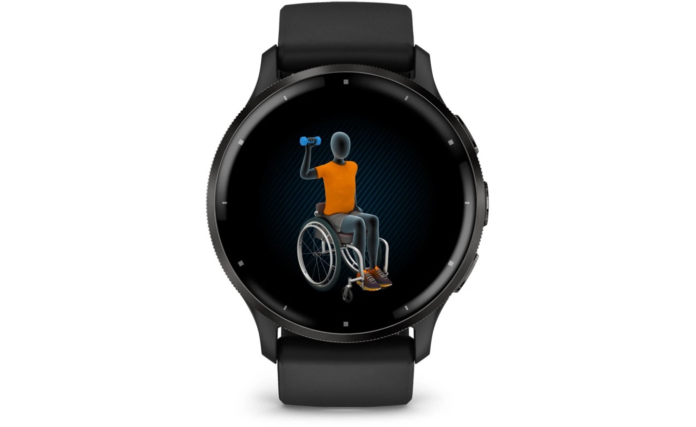 Garmin Venu® 3 Smartwatch (Slate/Black) 0100278401