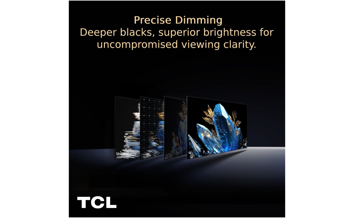TCL 75 inch C7K Premium QD-Mini LED 4K 144Hz Google TV 75C7K