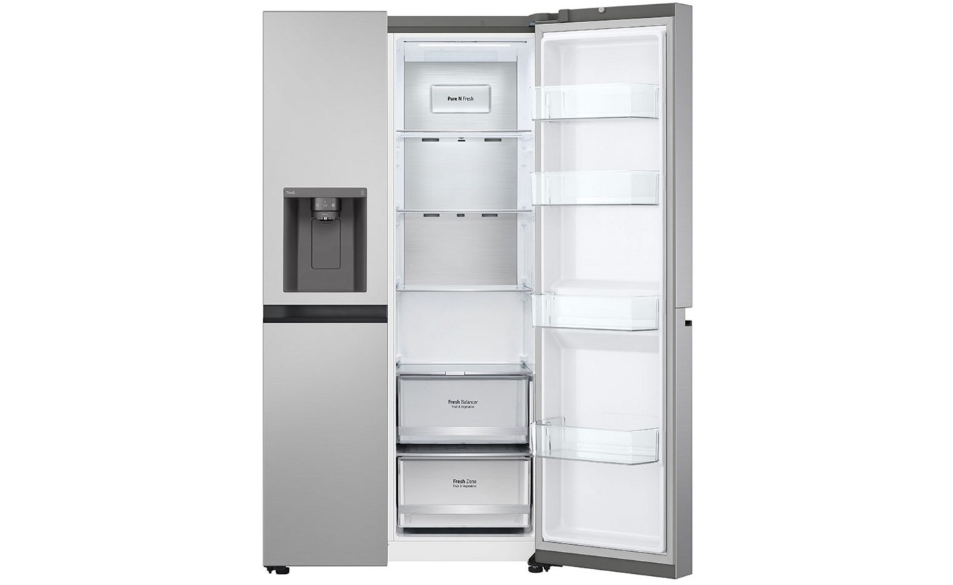 LG 635L Side by Side Fridge (Stainless Steel) GSL600PL