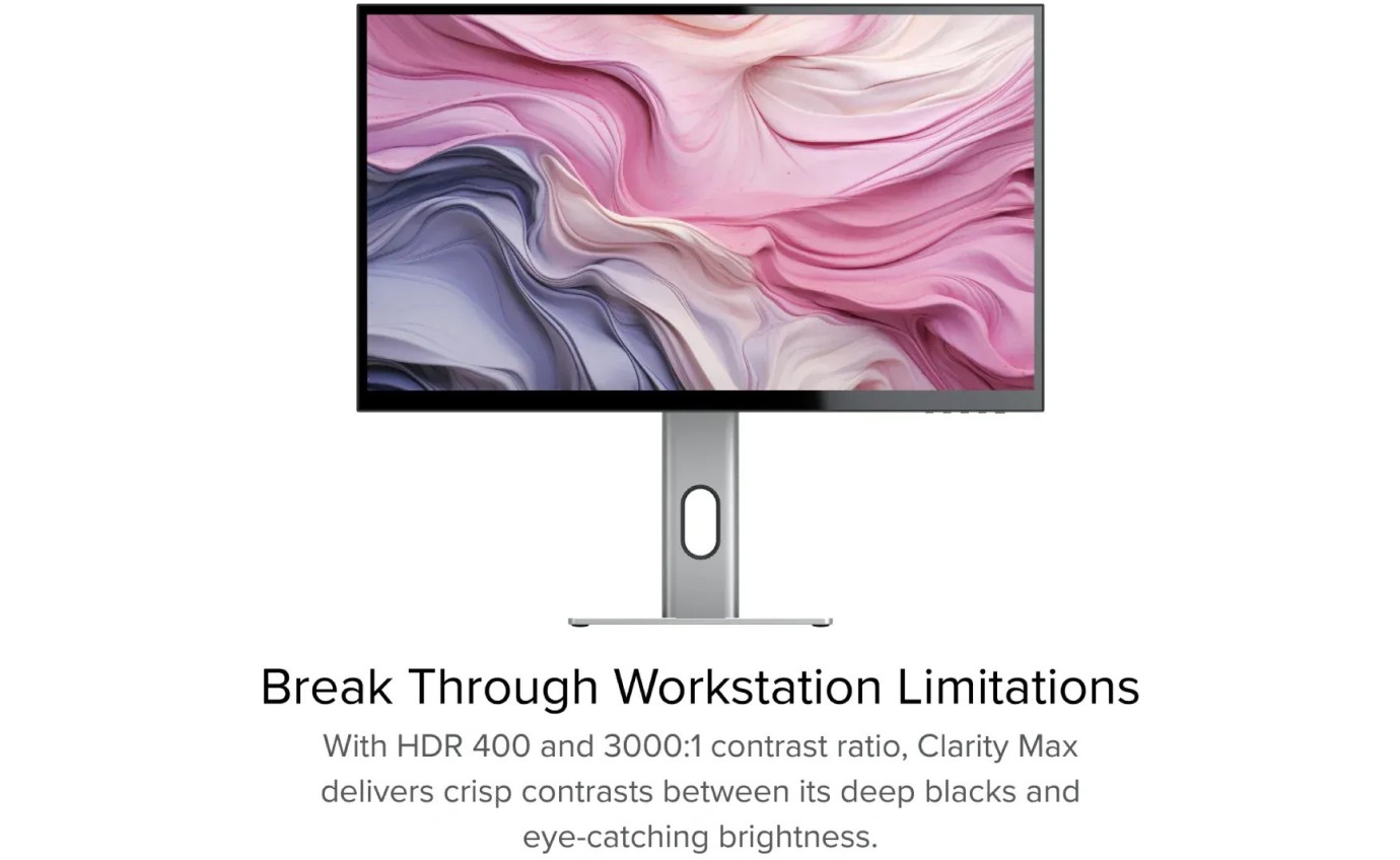 ALOGIC 27 inch Clarity Rotating 4K Monitor 27F34KCPD