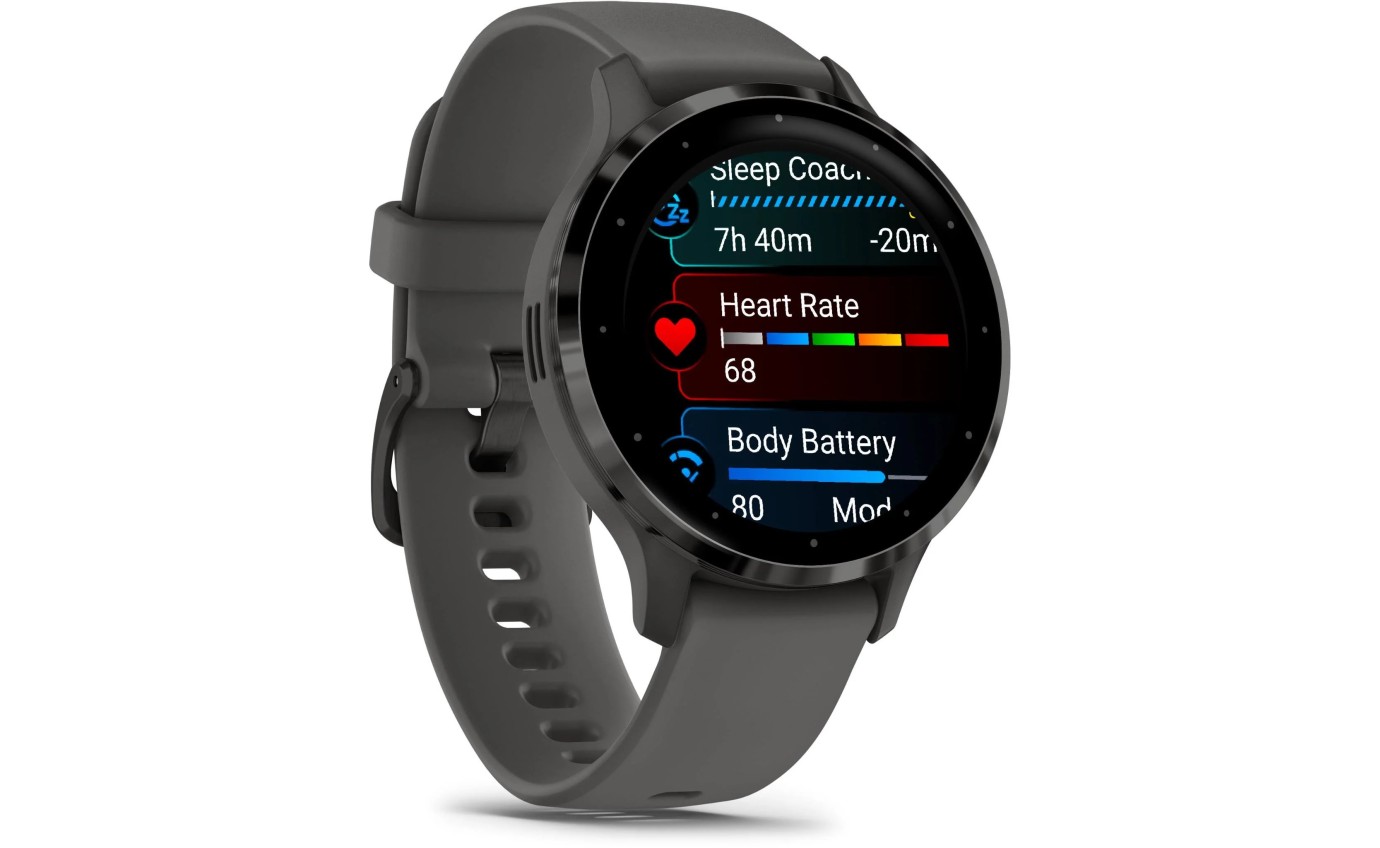 Garmin Venu&reg; 3S Smartwatch (Slate/Pebble Grey) 0100278500
