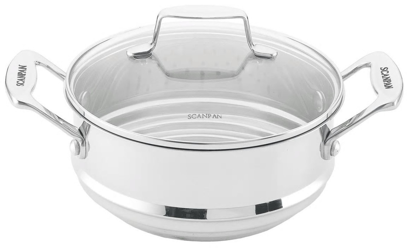 Scanpan Impact 16/18/20cm Multi Steamer Insert with Lid 22022
