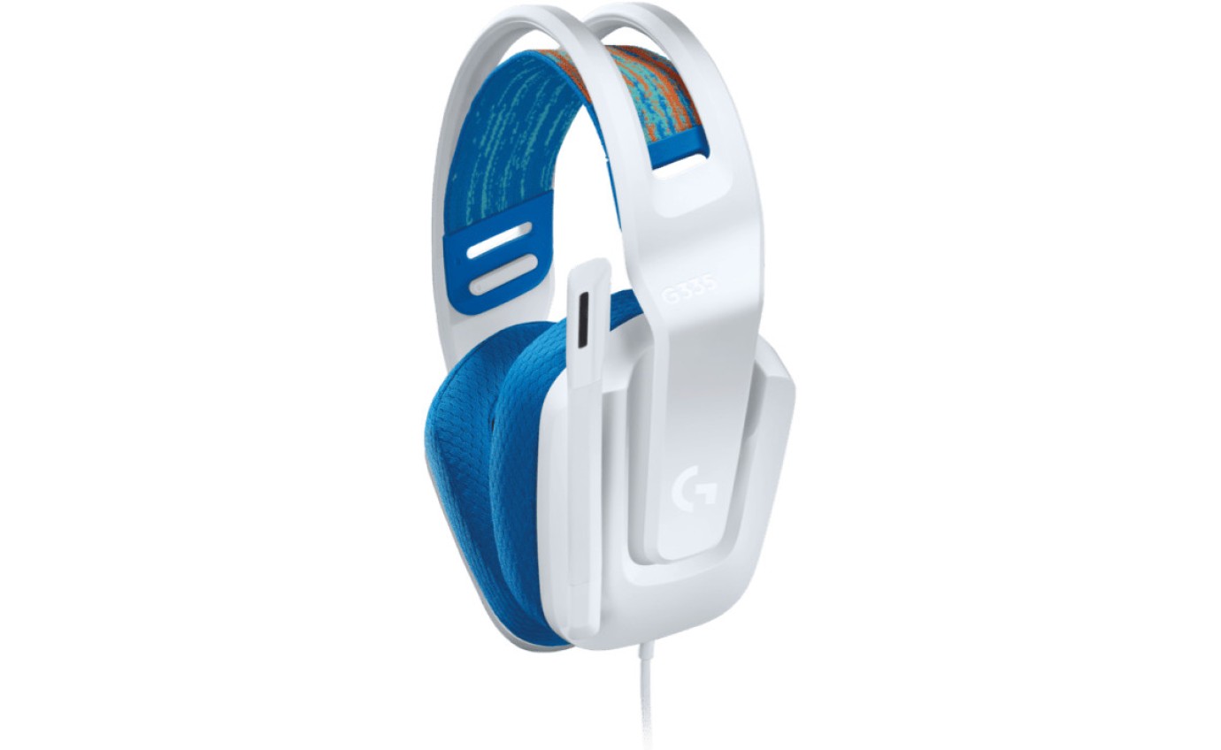 Logitech G G335 Wired Gaming Headset (White) 981001019