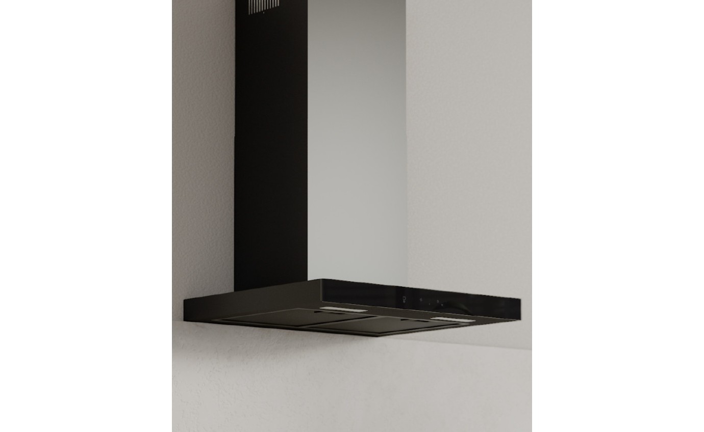 Haier 60cm 600 Series Box Chimney Wall Rangehood HC60BMB2