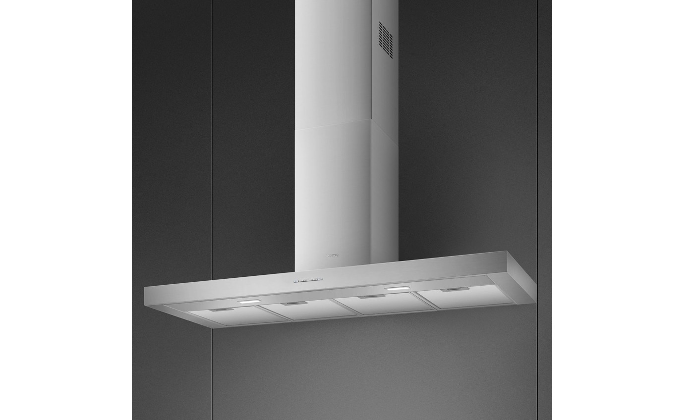 Smeg 120cm Decorative Wall Hood KBT1200XE