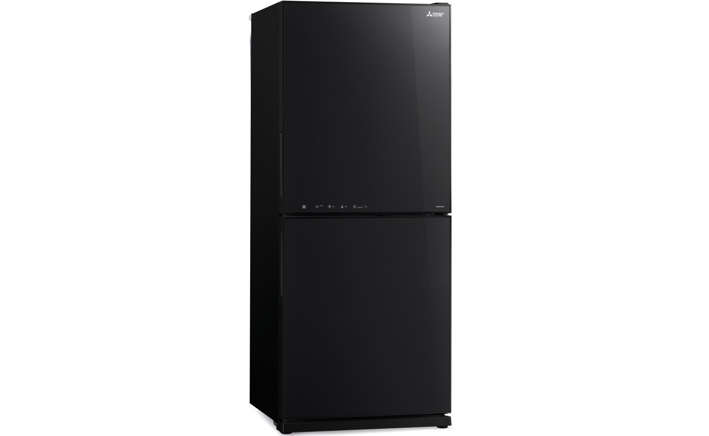 Mitsubishi 421L Bottom Mount Fridge &ndash; Brilliant Black MRHS421EXGBKA