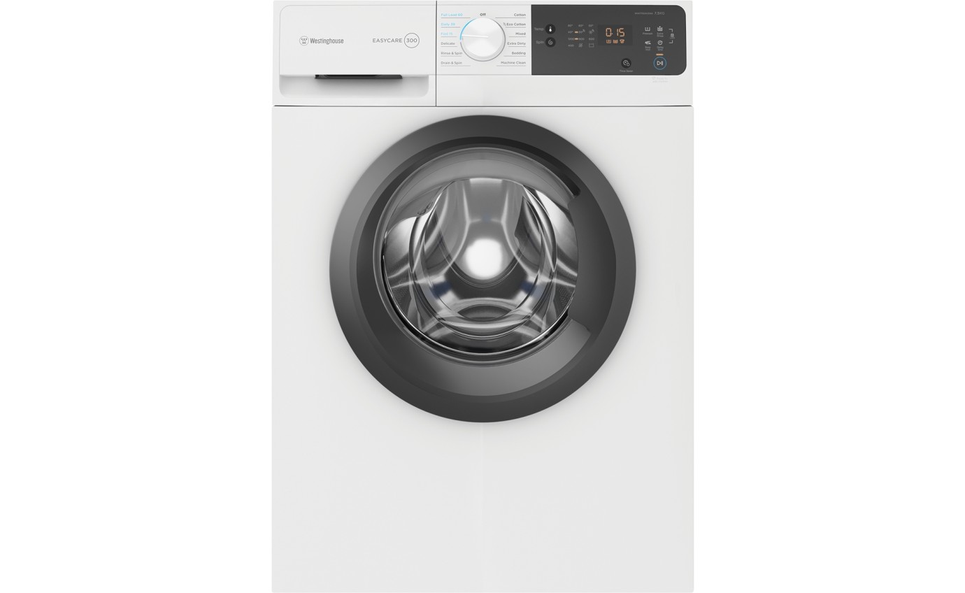 Westinghouse 7.5kg Front Load Washing Machine WWF7524N3WA