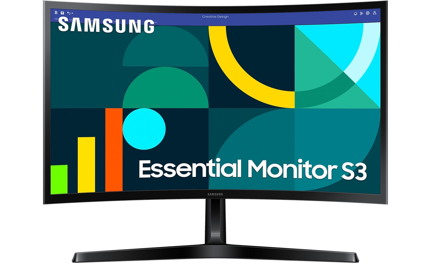 Samsung 24 inch S36D Full HD 100Hz Curved Monitor LS24D366GAEXXY