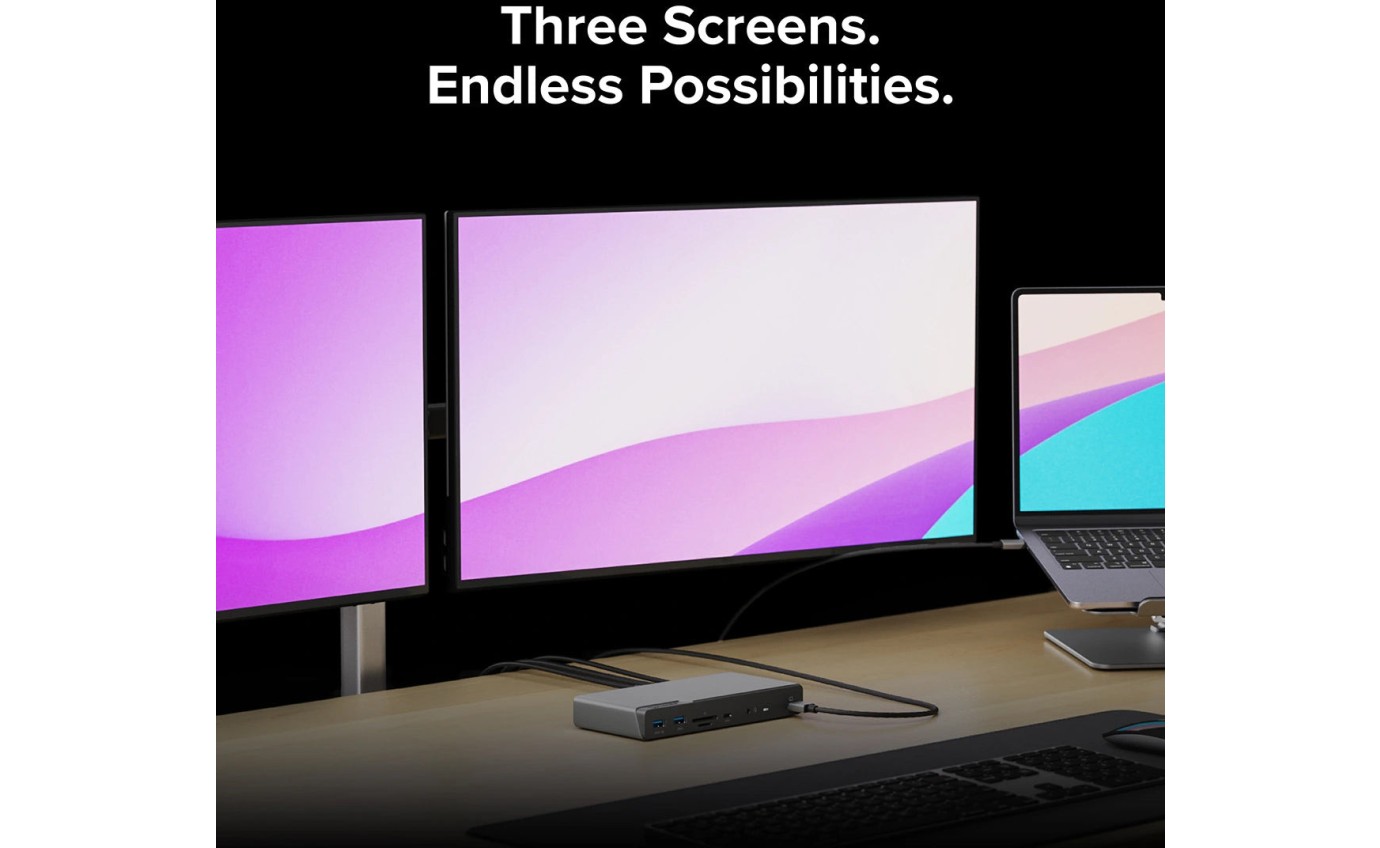 ALOGIC DV4 Universal Quad Display Docking Station DUCDV4KIT1