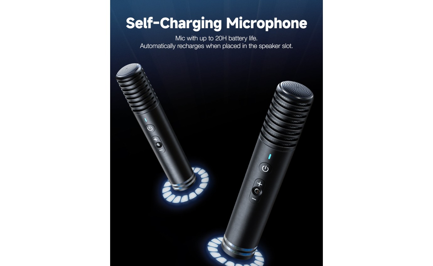 Ikarao Shell S1 Premium Portable Karaoke Machine IKSHELLS1