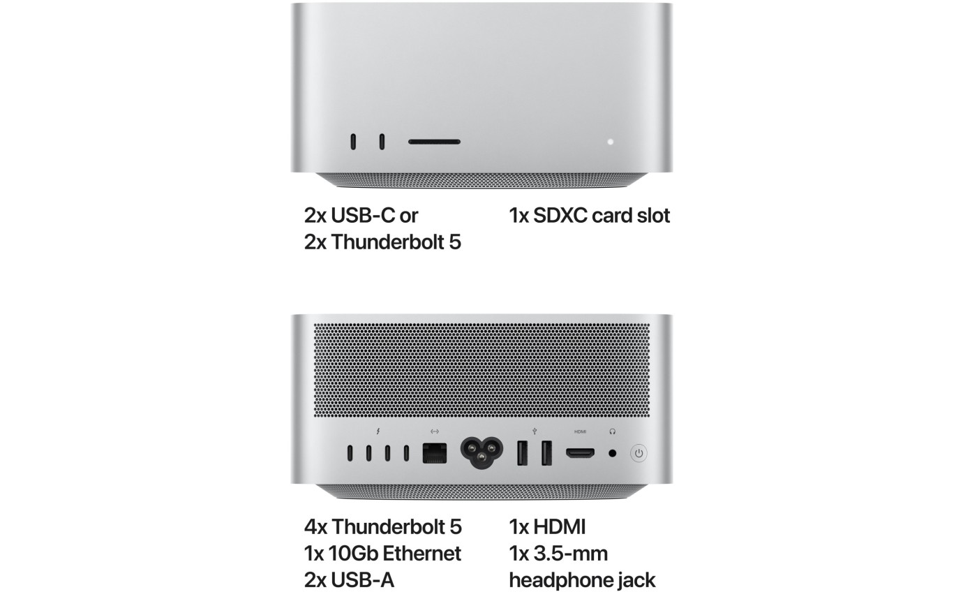 Apple Mac Studio with M4 Max Chip MU963XA