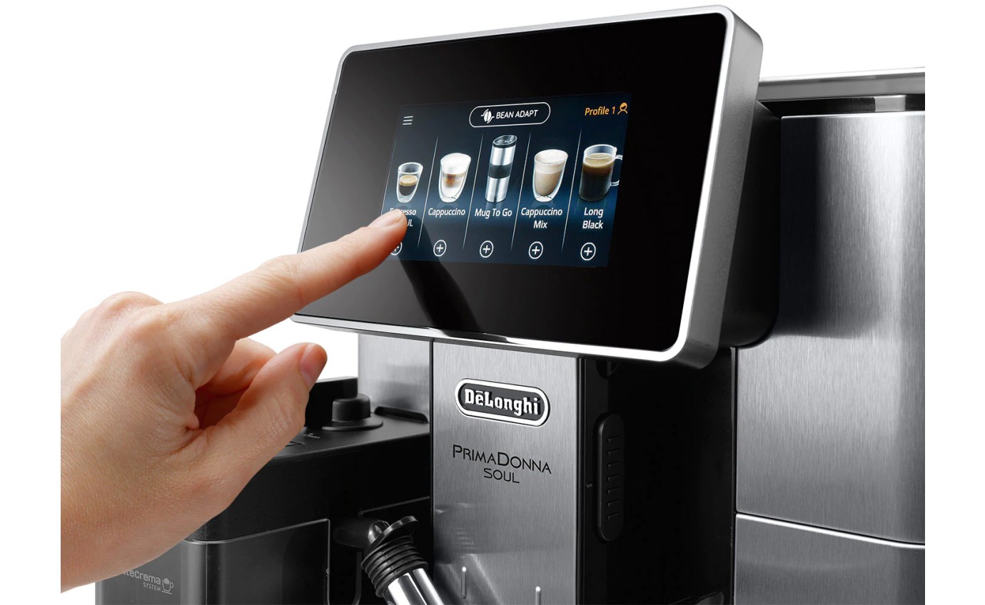 DeLonghi PrimaDonna Soul Automatic Coffee Machine ECAM61075MB