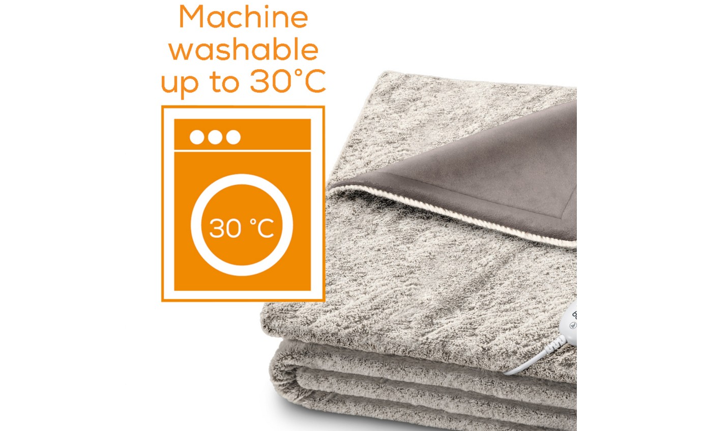Beurer Nordic Super Cosy Heated Throw (Toffee) HD75T