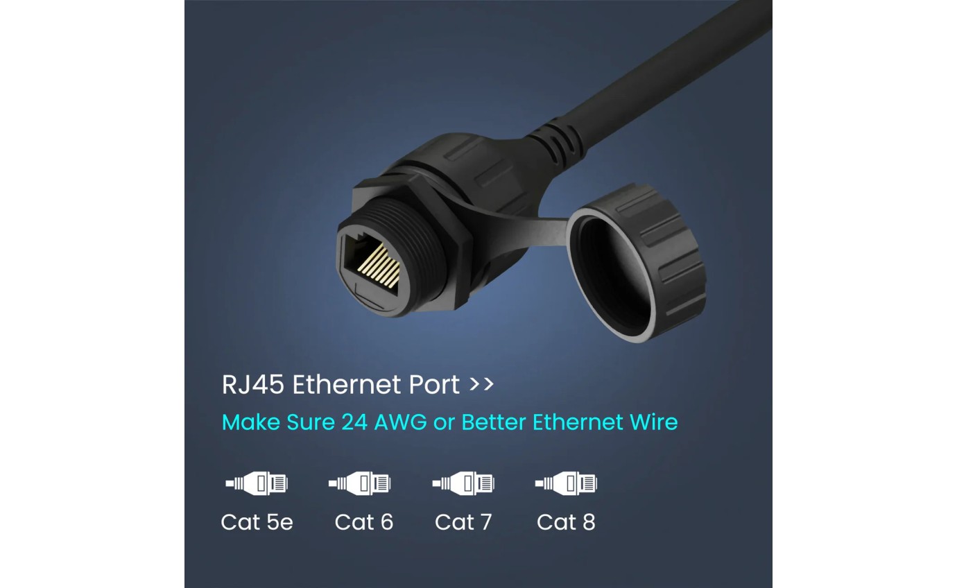 Stargear Flat High Performance SPX to RJ45 Adapter SGFHPEA