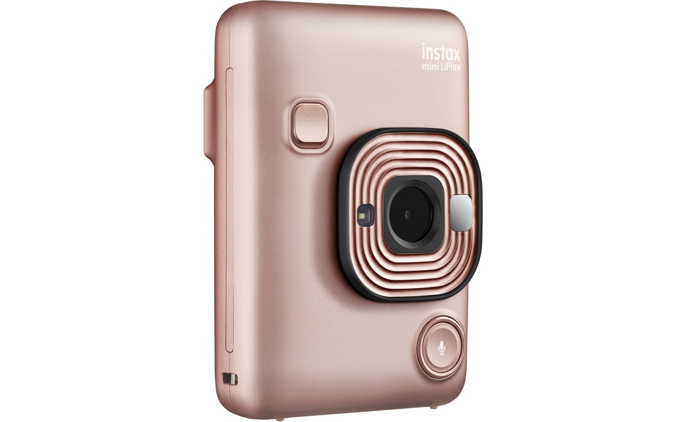 Fujifilm Instax mini LiPlay Instant Film Camera (Blush Gold) 87097