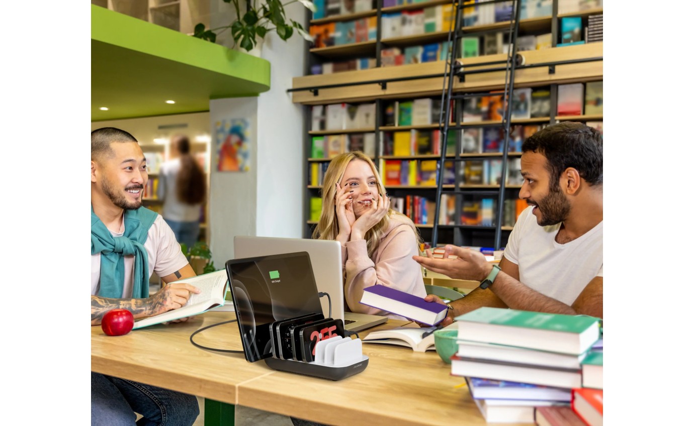 ALOGIC Powerfin 7 Port 80W USB-C Desktop Charging Station SBDCS7