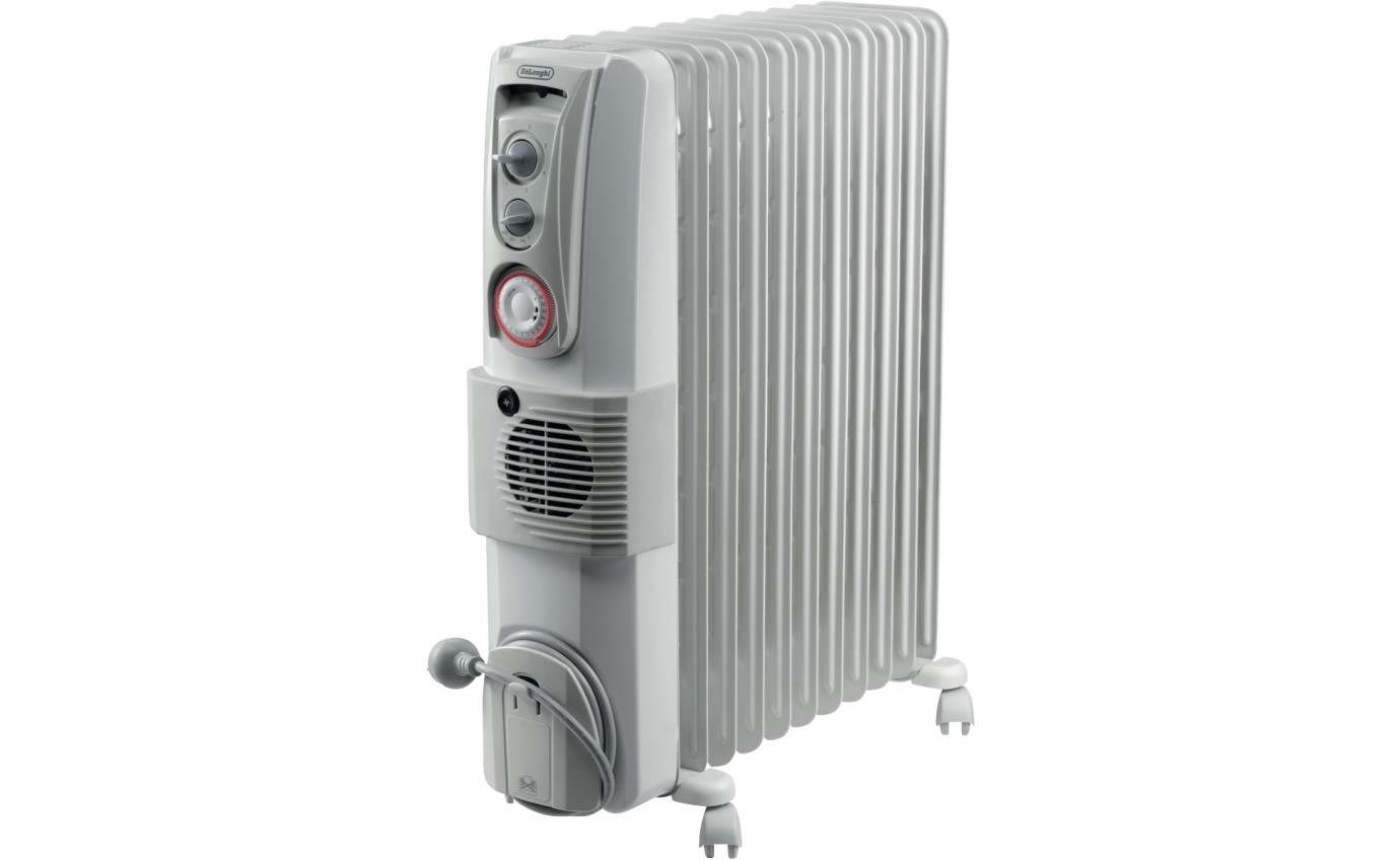 DeLonghi 2400W Oil Column Heater with Fan DL2401TF