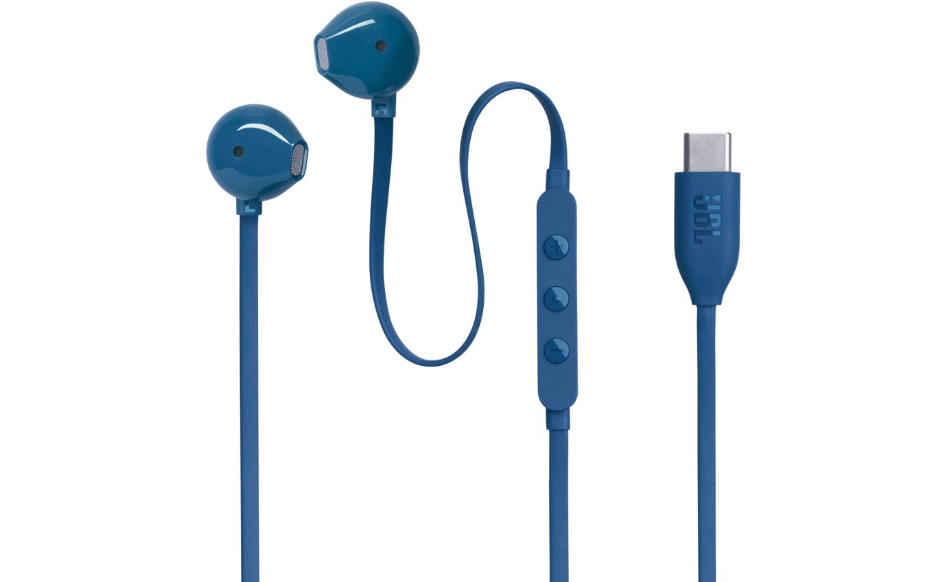 JBL Tune 305C USB-C In-Ear Headphones (Blue) JBLT305CBLU