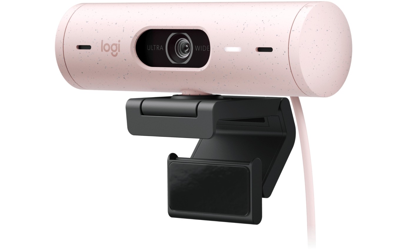 Logitech Brio 500 HDR Full HD Webcam (Rose) 960001433