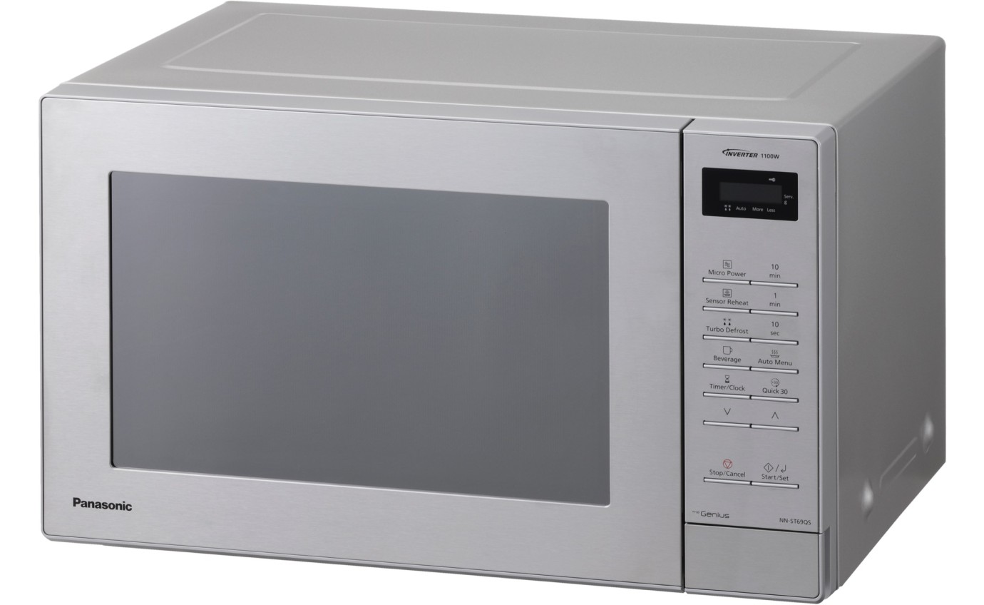 Panasonic 32L 1100W Inverter Microwave (Stainless Steel) NNST69QSQPQ