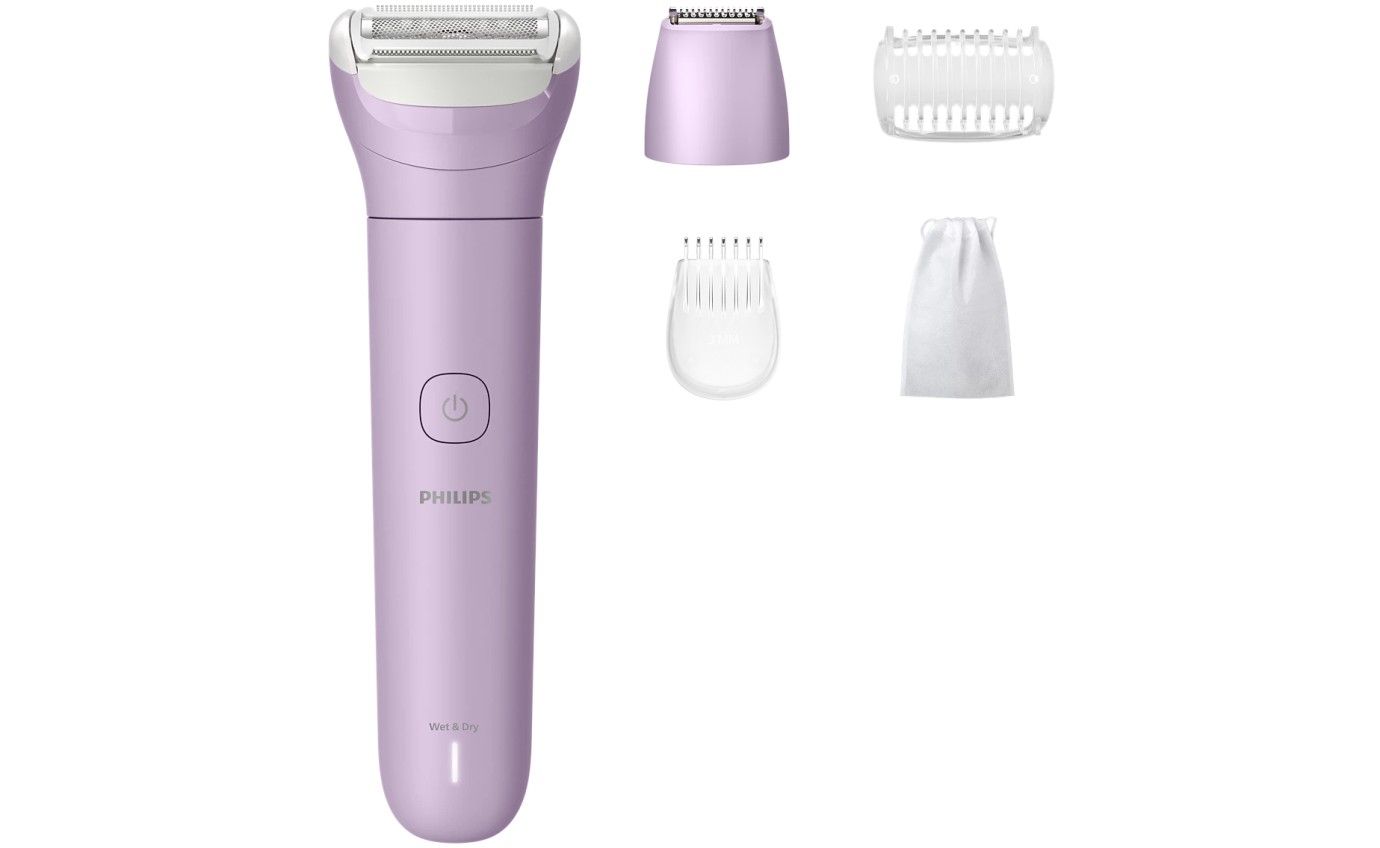 Philips Series 6000 Cordless Lady Shaver Wet & Dry (Purple) BRL13800