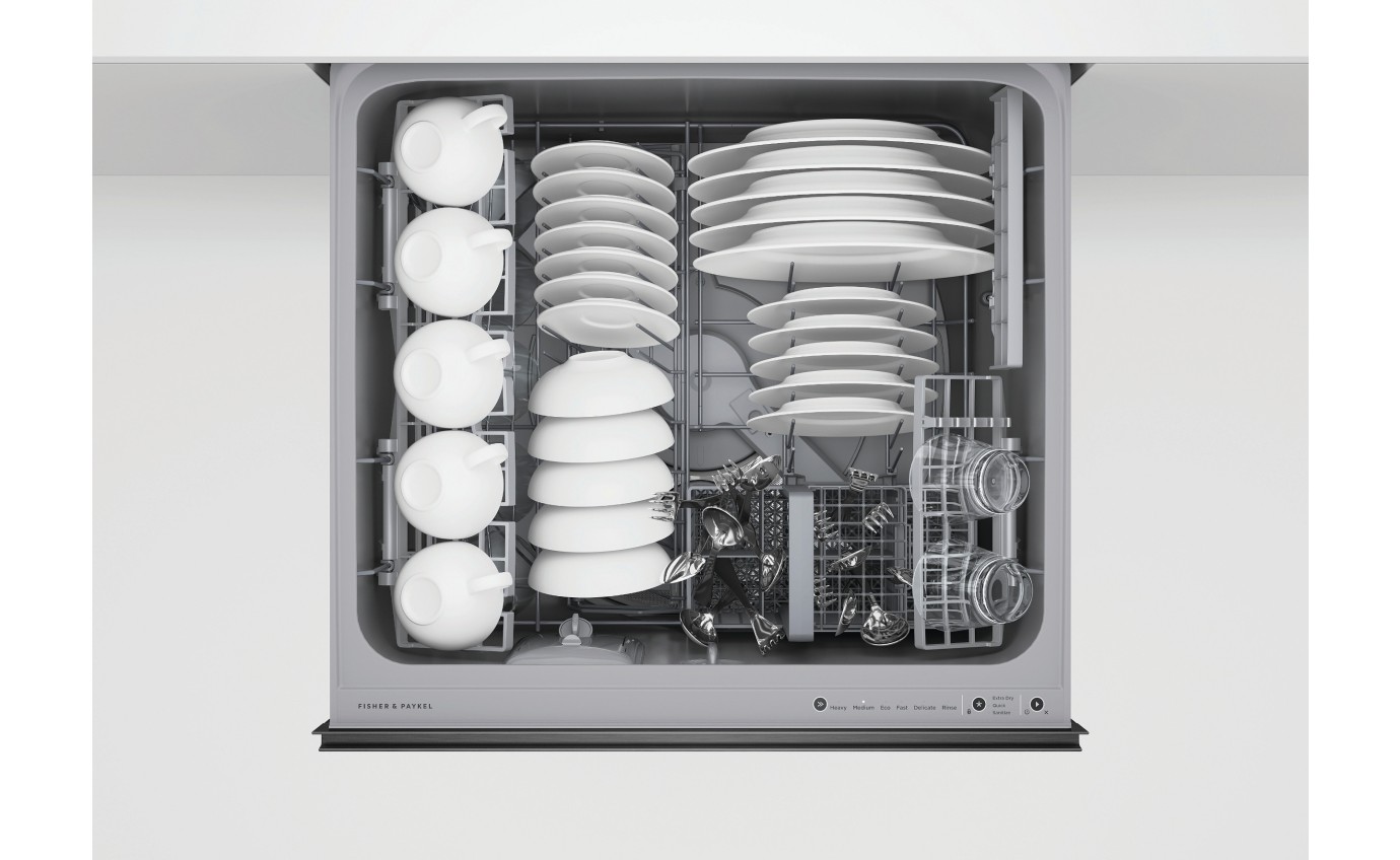Fisher & Paykel Series 9, Contemporary Double DishDrawer&trade; Dishwasher DD60D4ZB9