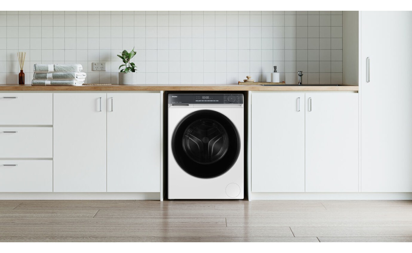 Haier 7.5kg 300 Series Front Load Washing Machine (White) HWF75KW1