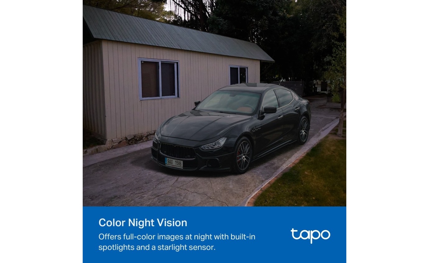 Tapo 2K 4MP Smart Wire-Free Solar-Powered Security Camera Kit TAPOC425KIT