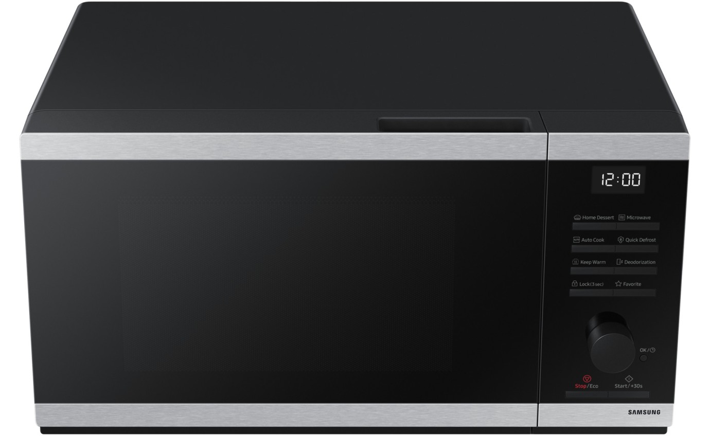 Samsung 23L 800W Microwave with Dial & Button Control (Stainless Steel) MS23DG4504AT