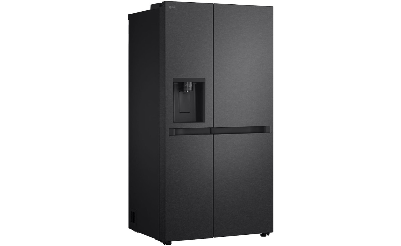 LG 641L Side By Side Fridge (Matte Black) GSN599MBL