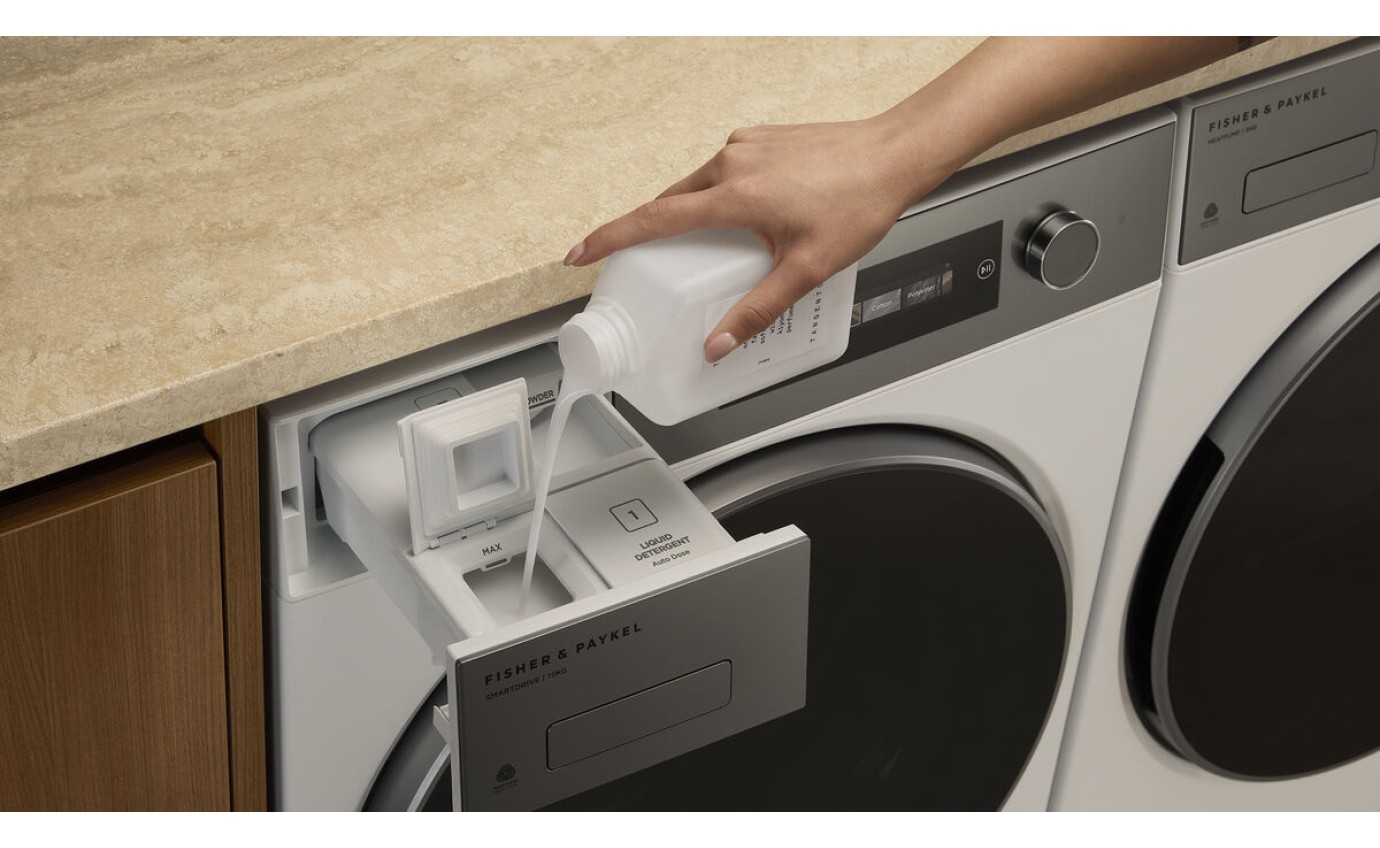 Fisher & Paykel 10kg Series 7 Contemporary Front Loader Washing Machine (White) WH1060D5