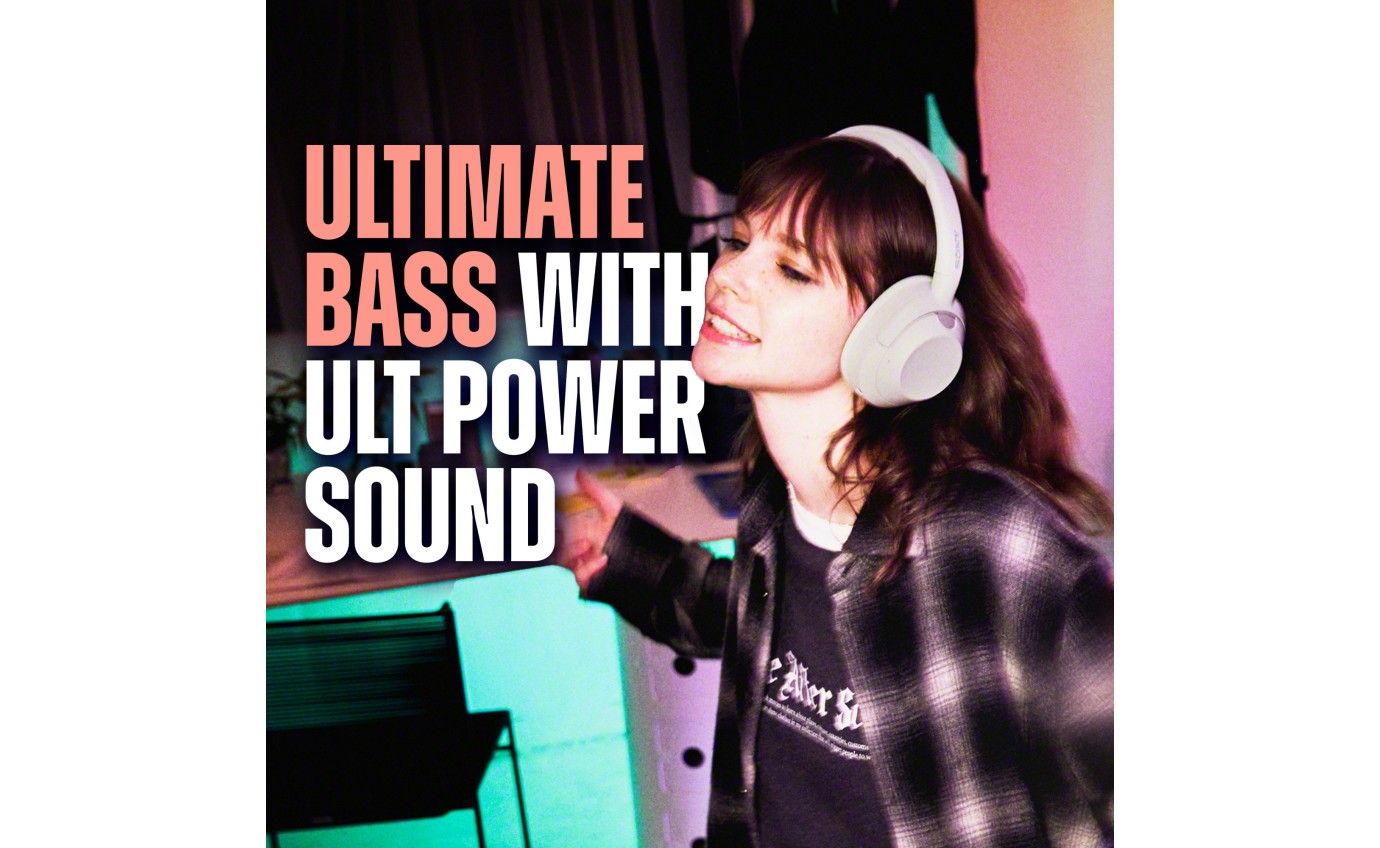 Sony ULT WEAR Wireless Noise Cancelling Headphones (Off White) WHULT900NW